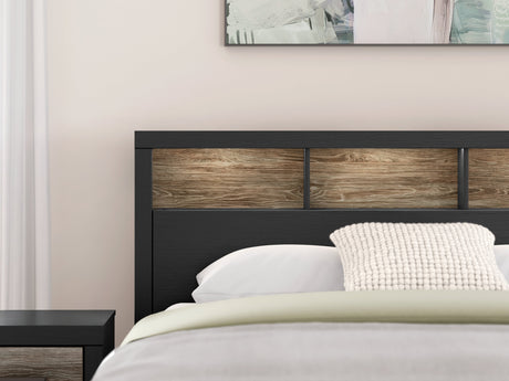 Kendanport Brown/White Upholstered Bedroom Set features elegant upholstered details, a stylish brown and white finish, and modern craftsmanship, perfect for creating a sophisticated bedroom retreat. by Ashley at Eve Furniture