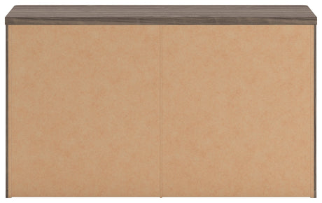 Kendanport White/Brown King Upholstered Bed, Dresser and Nightstand by Ashley at Eve Furniture