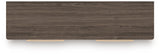 Kendanport White/Brown Queen Upholstered Bed, Dresser and Nightstand by Ashley at Eve Furniture