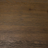 Kendrix Dark Brown Oak Wood Extendable Rectangular Dining Table by Mercana at Eve Furniture