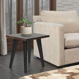 Kennedy 20" Side Table in Walnut by Home Trends & Design at Eve Furniture