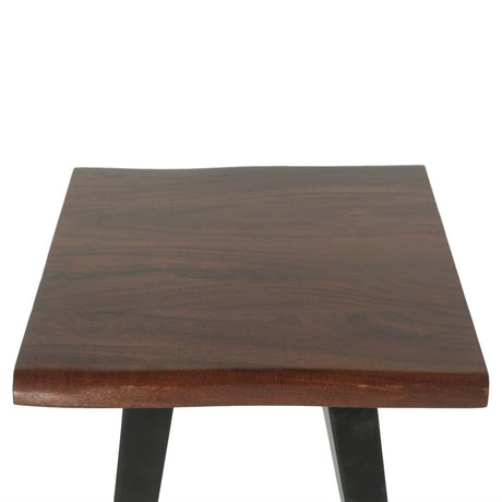 Kennedy 20" Side Table in Walnut by Home Trends & Design at Eve Furniture