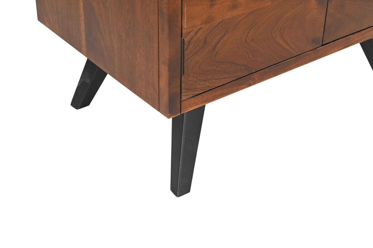 Kennedy 28" Bar Cabinet in Walnut by Home Trends & Design at Eve Furniture