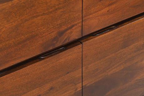 Kennedy 28" Bar Cabinet in Walnut by Home Trends & Design at Eve Furniture