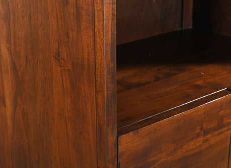 Kennedy 28" Bar Cabinet in Walnut by Home Trends & Design at Eve Furniture