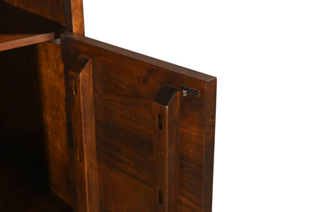 Kennedy 28" Bar Cabinet in Walnut by Home Trends & Design at Eve Furniture