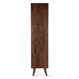 Kennedy 28" Bar Cabinet in Walnut by Home Trends & Design at Eve Furniture