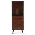 Kennedy 28" Bar Cabinet in Walnut by Home Trends & Design at Eve Furniture