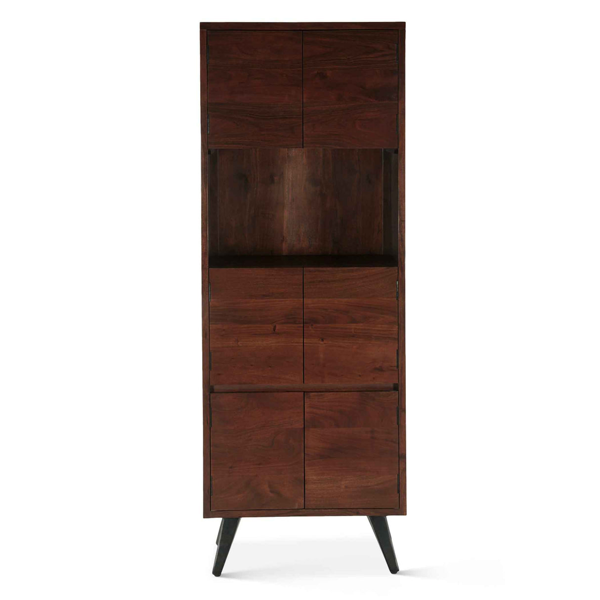 Kennedy 28" Bar Cabinet in Walnut by Home Trends & Design at Eve Furniture