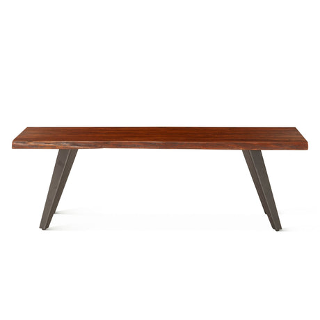 Kennedy 54" Bench in Walnut by Home Trends & Design at Eve Furniture