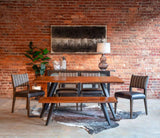 Kennedy 54" Bench in Walnut