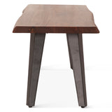 Kennedy 54" Bench in Walnut by Home Trends & Design at Eve Furniture