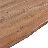 Kennedy 68" Dining Table in Smoked Acacia by Home Trends & Design at Eve Furniture