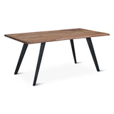 Kennedy 68" Dining Table in Smoked Acacia by Home Trends & Design at Eve Furniture