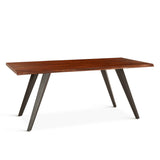 Kennedy 68" Dining Table in Walnut by Home Trends & Design at Eve Furniture
