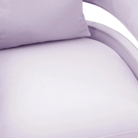 Kennedy Velvet Swivel Accent Chair by TOV Furniture at Eve Furniture