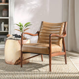 Kenneth Accent Chair - Adobe Tan by Classic Home at Eve Furniture