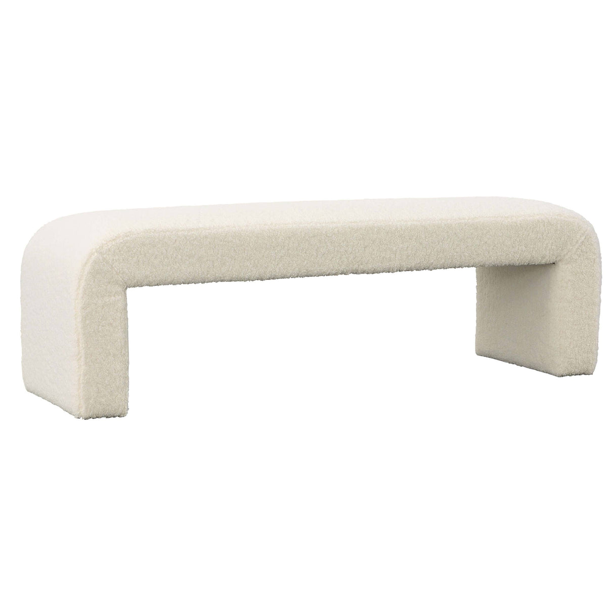 Kenneth Bench, Cream by Dovetail at Eve Furniture
