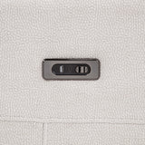 Kennett Ivory Chenille Upholstered Power Reclining Sofa by Coaster at Eve Furniture