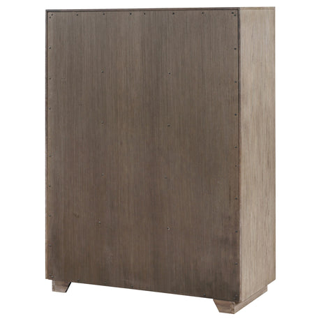 Kenora 5-drawer Bedroom Chest Barley Brown by Coaster at Eve Furniture