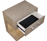 Kenora Barley Brown 1-drawer Nightstand Bedside Table by Coaster at Eve Furniture