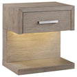 Kenora Barley Brown 1-drawer Nightstand Bedside Table by Coaster at Eve Furniture