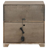 Kenora Barley Brown 1-drawer Nightstand Bedside Table by Coaster at Eve Furniture