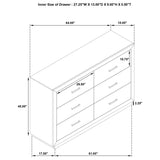Kenora Barley Brown 5-Piece Queen Bedroom Set by Coaster at Eve Furniture