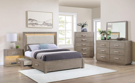 Kenora Brown 6-drawer Dresser Barley by Coaster at Eve Furniture