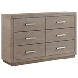Kenora Brown 6-drawer Dresser Barley by Coaster at Eve Furniture