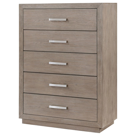 Kenora 5-drawer Bedroom Chest Barley Brown by Coaster at Eve Furniture