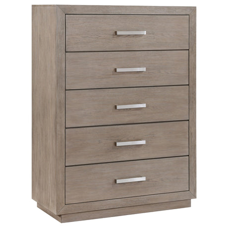 Kenora 5-drawer Bedroom Chest Barley Brown by Coaster at Eve Furniture