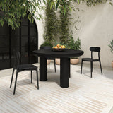 Kent Black Outdoor Dining Chair (Set of 2) by Moe's Home at Eve Furniture