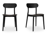 Kent Black Outdoor Dining Chair (Set of 2) by Moe's Home at Eve Furniture