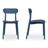 Kent Navy Outdoor Dining Chair (Set of 2) by Moe's Home at Eve Furniture