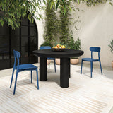 Kent Navy Outdoor Dining Chair (Set of 2) by Moe's Home at Eve Furniture