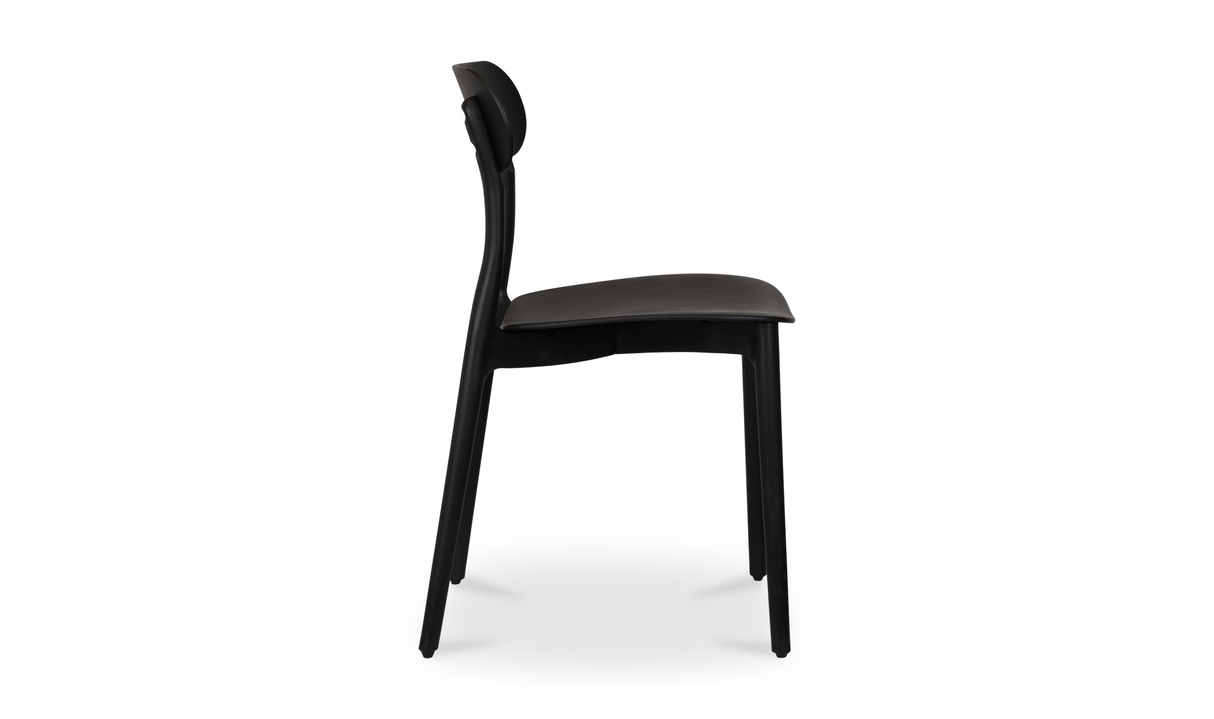 Kent Outdoor Dining Chair Black - Set of 2 by Moe's Home at Eve Furniture
