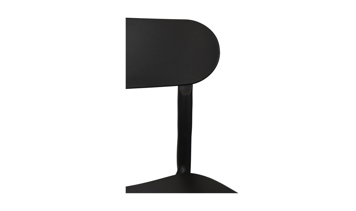 Kent Outdoor Dining Chair Black - Set of 2 by Moe's Home at Eve Furniture