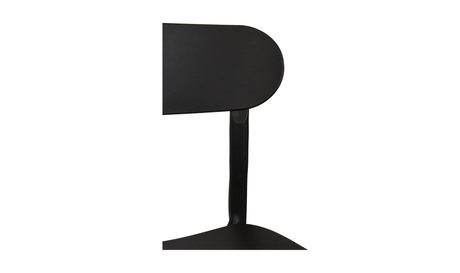 Kent Outdoor Dining Chair Black - Set of 2 by Moe's Home at Eve Furniture