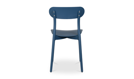 Kent Outdoor Dining Chair Navy - Set of 2 by Moe's Home at Eve Furniture