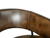 Kent Turner 23" Dining Chair in Antique Whiskey with Walnut Legs, Set of 2 by Home Trends & Design at Eve Furniture