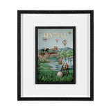 Kentucky Go USA (M) by Mercana Studio a Framed Art Print Matted under Glass by Mercana at Eve Furniture