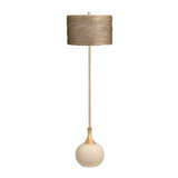 Kenya Tan/Brown Floor Lamp by Crestview at Eve Furniture
