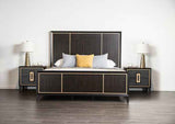 Kenyada Espresso 5-Piece Queen Bedroom Set by Furniture of America at Eve Furniture