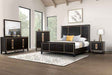 Kenyada Espresso 5-Piece Queen Bedroom Set by Furniture of America at Eve Furniture