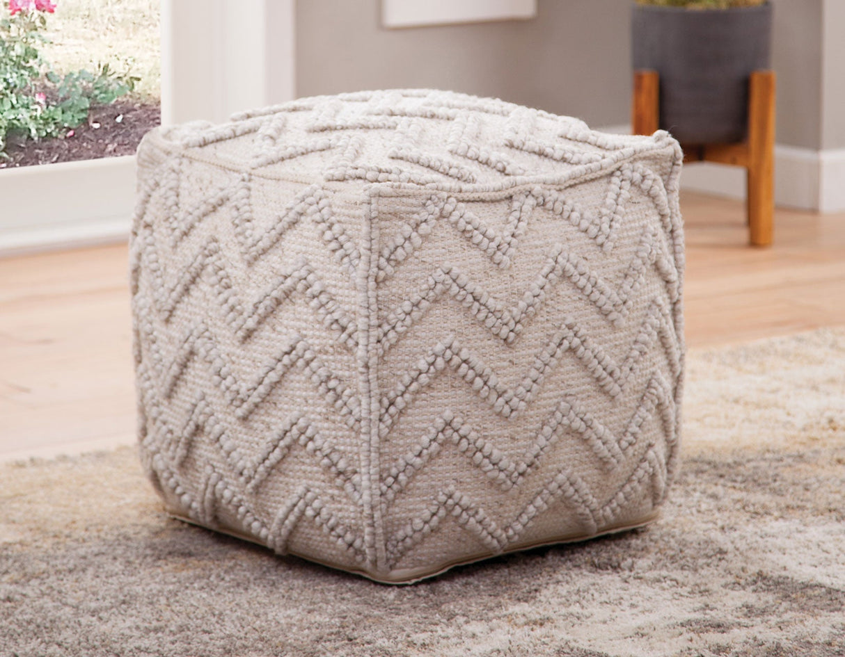 Kenzari Handwoven Pouf