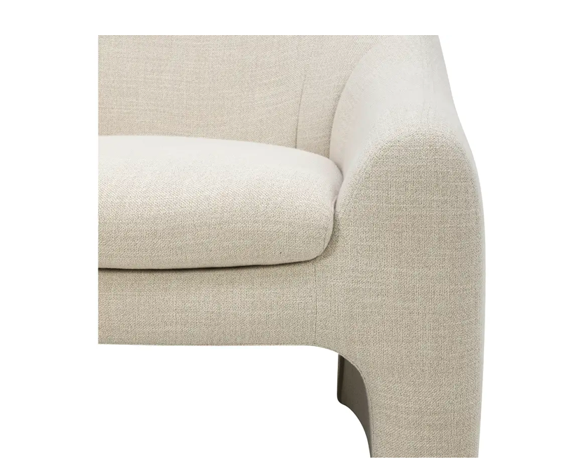 Kenzie Accent Chair Dune by Moe's Home at Eve Furniture