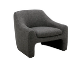 Kenzie Accent Chair Shadowed Grey by Moe's Home at Eve Furniture
