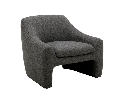 Kenzie Accent Chair Shadowed Grey by Moe's Home at Eve Furniture