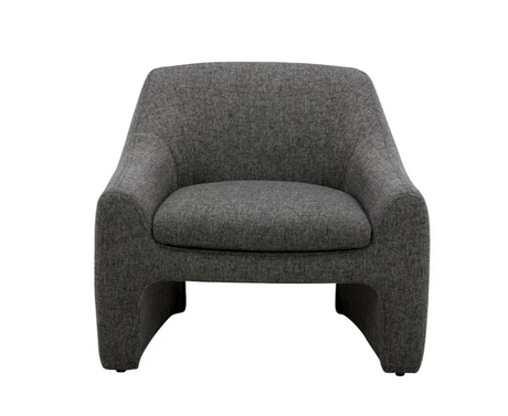 Kenzie Accent Chair Shadowed Grey by Moe's Home at Eve Furniture